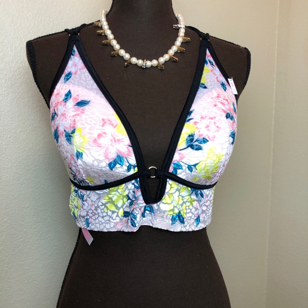 PINK Victoria Secret | Floral Burnout Bralette